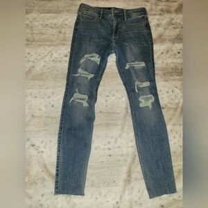 Hollister Distressed Denim Skinny Jeans